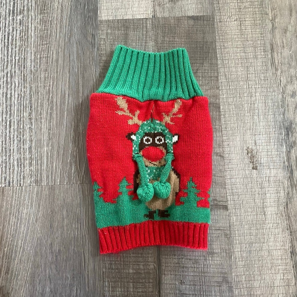 Christmas Dog Knit Sweater